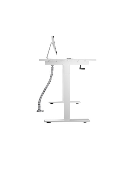 Equip 650860 organizer per cavi Scrivania Guaina intrecciata per cavi Grigio 1 pz