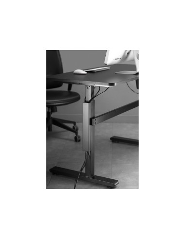 Equip 650865 organizer per cavi Scrivania Pannello passacavi Nero