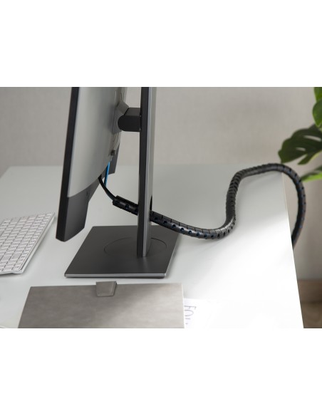 Equip 650867 organizer per cavi Scrivania Guaina intrecciata per cavi Nero