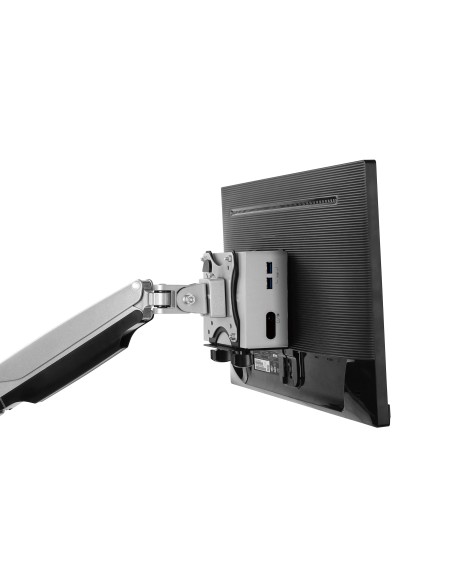 Equip 650890 supporto per CPU Porta CPU sotto scrivania Nero