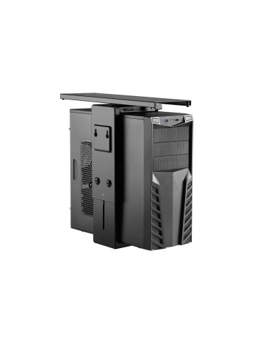 Equip 650892 supporto per CPU Porta CPU sotto scrivania Nero