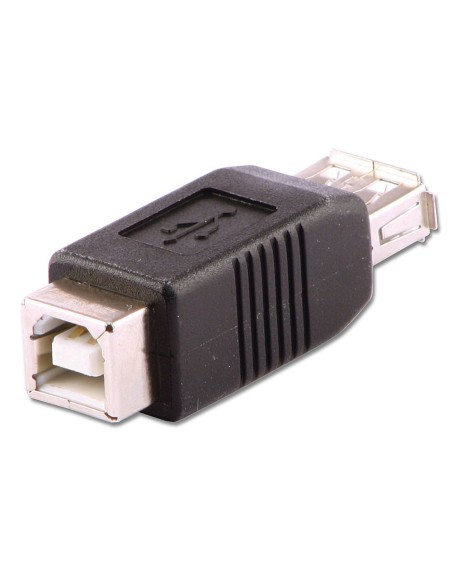 Lindy 71228 adattatore per inversione del genere dei cavi USB A USB B Nero