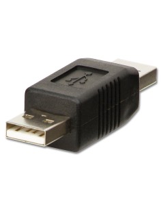 Lindy 71229 adattatore per inversione del genere dei cavi USB A Nero