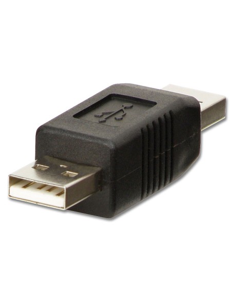 Lindy 71229 adattatore per inversione del genere dei cavi USB A Nero