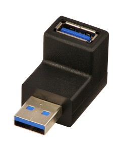Lindy 71260 adattatore per inversione del genere dei cavi USB A Nero