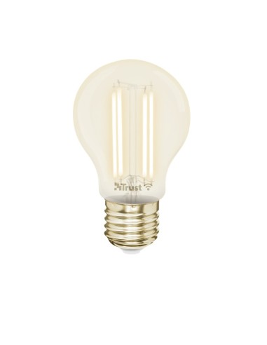 Trust 71300 soluzione di illuminazione intelligente Lampadina intelligente Wi-Fi Metallico, Trasparente