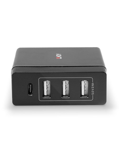 Lindy 73329 Caricabatterie per dispositivi mobili Universale Nero AC Interno