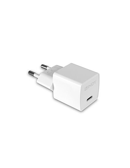 Lindy 73410 Caricabatterie per dispositivi mobili Smartphone Bianco AC Interno