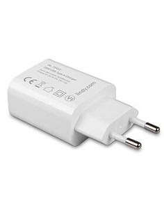 Lindy 73412 Caricabatterie per dispositivi mobili Smartphone, Tablet Bianco AC Ricarica rapida Interno, Esterno 2