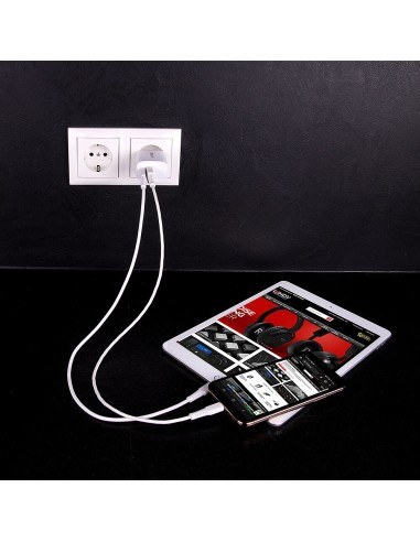 Lindy 73413 Caricabatterie per dispositivi mobili Universale Bianco AC Ricarica rapida Interno