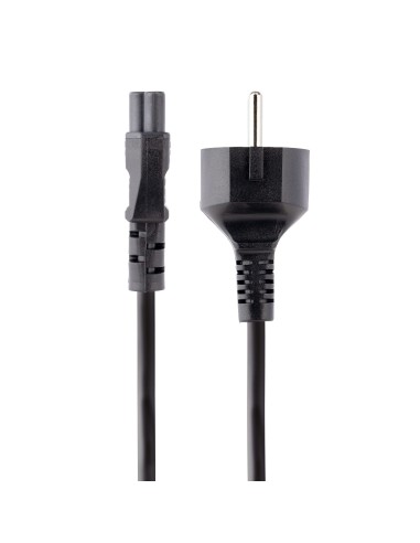 StarTech.com Cavo di Alimentazione CA da 3m, da Spina Schuko a C5 2.5A-250V, 18AWG, Cavo Elettrico di Ricambio per Alimentatori