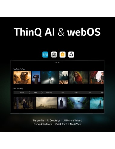 LG QNED MiniLED 75'' Serie QNED86 75QNED866RE, TV 4K, 4 HDMI, SMART TV 2023