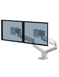 Fellowes Tallo 8613101 supporto da tavolo per Tv a schermo piatto 101,6 cm (40") Argento Scrivania