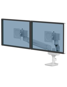 Fellowes Tallo 8614801 supporto da tavolo per Tv a schermo piatto 101,6 cm (40") Bianco Scrivania