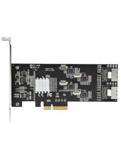 StarTech.com Scheda SATA PCI Express a 8 porte - Adattatore convertitore PCI Express GEN 2 per SSD HDD SATA 3 con 4 Controller 2