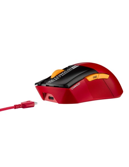 ASUS ROG Gladius III Wireless AimPoint EVA-02 Edition mouse Mano destra RF Wireless + Bluetooth + USB Type-A Ottico 36000 DPI