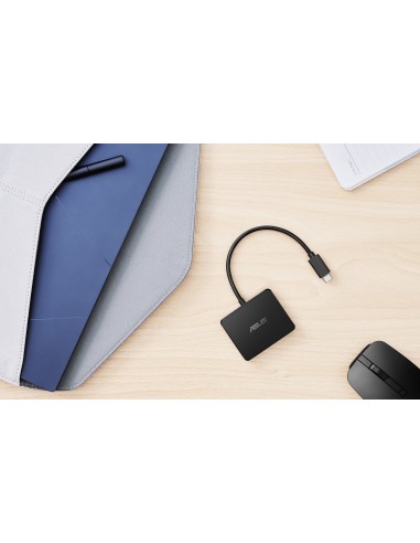 ASUS USB-C Mini Dock Cablato USB 3.2 Gen 2 (3.1 Gen 2) Type-C Nero