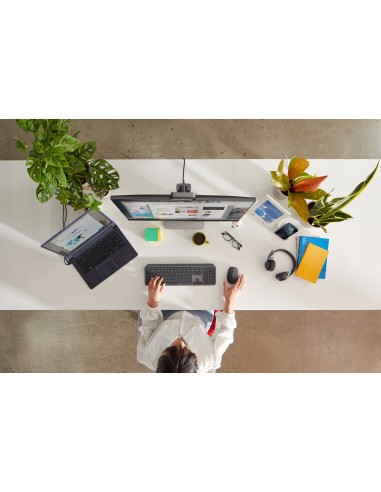 Logitech Mx Keys For Business tastiera Bluetooth Inglese Grafite