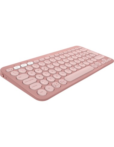Logitech Pebble Keys 2 K380s tastiera RF senza fili + Bluetooth QWERTY Italiano Rosa