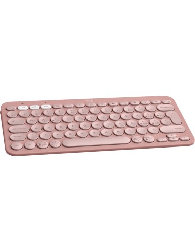 Logitech Pebble Keys 2 K380s tastiera RF senza fili + Bluetooth QWERTY Italiano Rosa