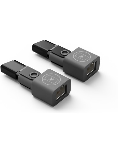 Logitech Rally Mic Pod CAT Coupler Extender cable Grafite