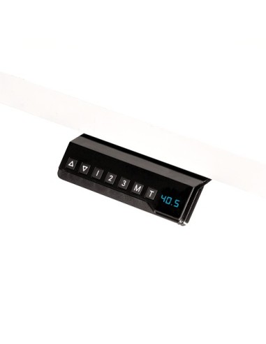 Fellowes 9694001 struttura verticale per scrivania Elettrico 2 gamba gambe Argento