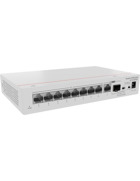Huawei CloudEngine S110-8P2ST Supporto Power over Ethernet (PoE) Grigio