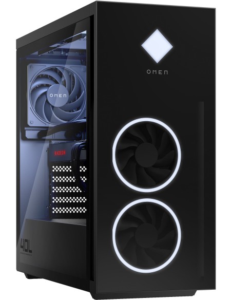 HP OMEN GT21-1020nl Intel® Core™ i9 i9-13900K 32 GB DDR5-SDRAM 2 TB SSD NVIDIA GeForce RTX 4090 FreeDOS Tower PC Nero