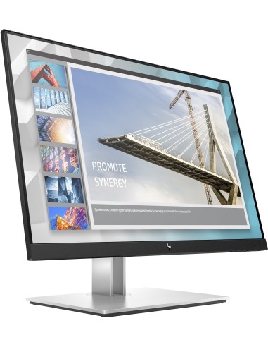 HP E-Series E24i G4 Monitor PC 61 cm (24") 1920 x 1200 Pixel WUXGA Nero, Argento