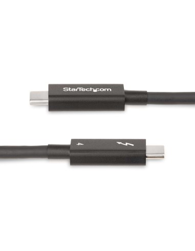 StarTech.com A40G2MB-TB4-CABLE Cavo Thunderbolt 2 m 40 Gbit s Nero