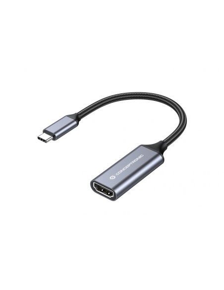 Conceptronic ABBY09G adattatore grafico USB 4096 x 2160 Pixel Grigio