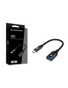 Conceptronic ABBY18B adattatore per inversione del genere dei cavi USB-C USB-A Nero 2