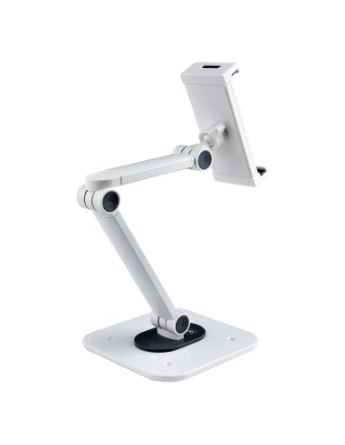 StarTech.com Supporto per Tablet da Tavolo - Braccio Porta Tablet Regolabile da Scrivania - Stand Universale per Tablet