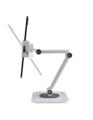 StarTech.com Supporto per Tablet da Tavolo - Braccio Porta Tablet Regolabile da Scrivania - Stand Universale per Tablet