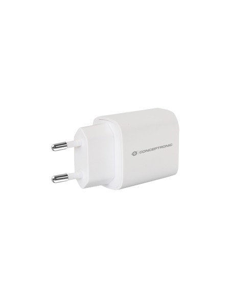 Conceptronic ALTHEA14W Caricabatterie per dispositivi mobili Universale Bianco AC Ricarica rapida Interno
