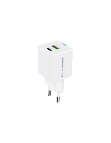 Conceptronic ALTHEA15W Caricabatterie per dispositivi mobili Universale Bianco AC Ricarica rapida Interno