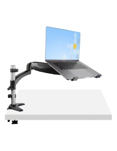 StarTech.com Supporto per PC portatile o monitor singolo da 34" articolato a movimento completo - Staffa per ripiano per laptop