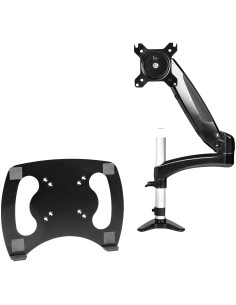 StarTech.com Supporto per PC portatile o monitor singolo da 34" articolato a movimento completo - Staffa per ripiano per laptop 2