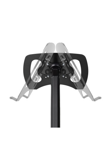 StarTech.com Supporto per PC portatile o monitor singolo da 34" articolato a movimento completo - Staffa per ripiano per laptop