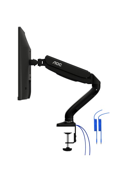 AOC AS110DX supporto da tavolo per Tv a schermo piatto 81,3 cm (32") Nero Scrivania