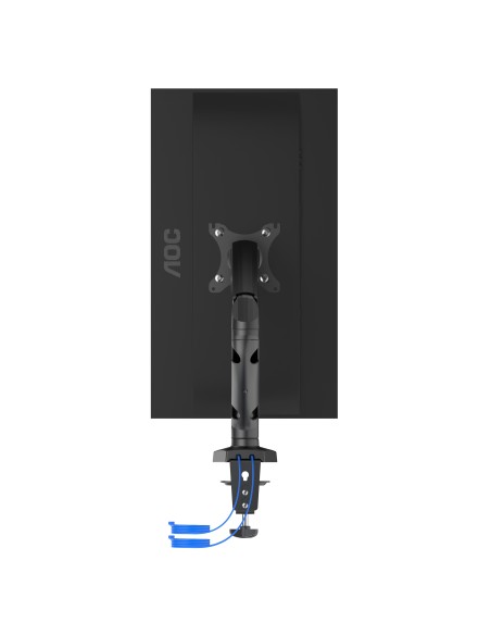AOC AS110DX supporto da tavolo per Tv a schermo piatto 81,3 cm (32") Nero Scrivania