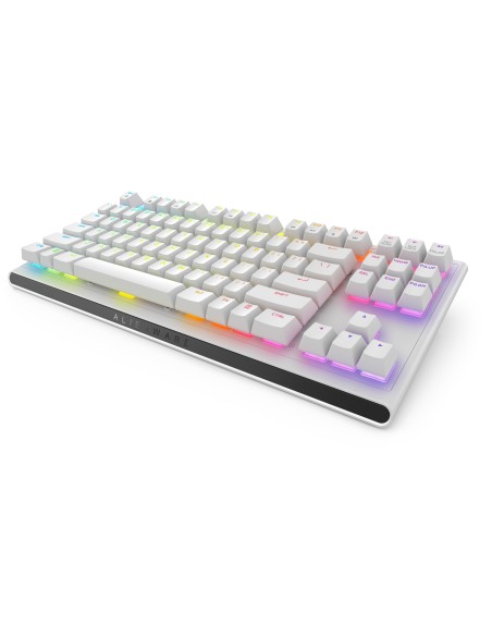 Alienware AW420K tastiera USB QWERTY US International Bianco