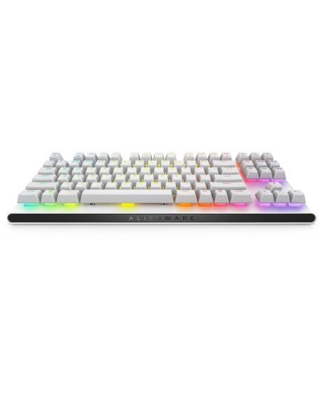 Alienware AW420K tastiera USB QWERTY US International Bianco