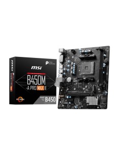 MSI B450M-A PRO MAX II scheda madre AMD B450 Socket AM4 micro ATX