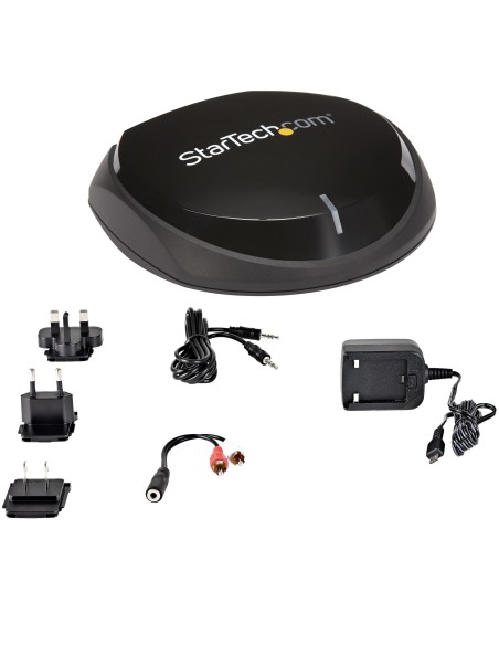 StarTech.com Ricevitore Audio Bluetooth 5.0 con NFC - Adattatore Audio Wireless Bluetooth BT 5.0 - Portata 20 m - Uscita Audio