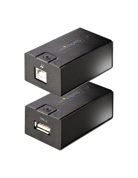 StarTech.com Extender USB 2.0 fino a 150m su Cavo Ethernet Cat5e Cat6 - Estensore Porta USB Alimentato su Cavo Lan -