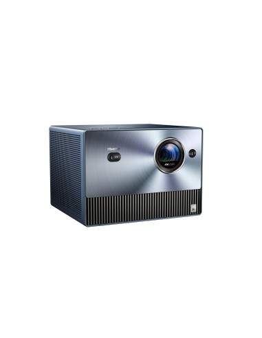 Hisense Mini Proiettore Triplo Laser 4K C1, da 65" fino a 300", Proiezione Tiro lungo, Smart TV VIDAA U6, Wifi, Bluetooth,