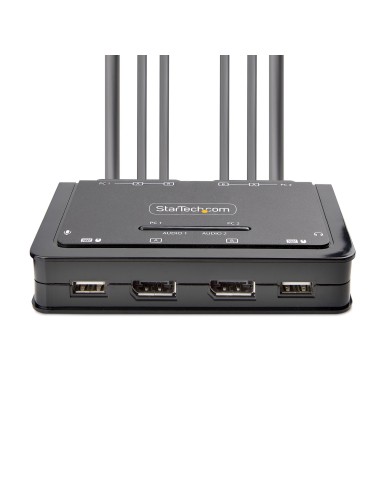 StarTech.com C2-DD46-UA2-CBL-KVM switch per keyboard-video-mouse (kvm) Nero