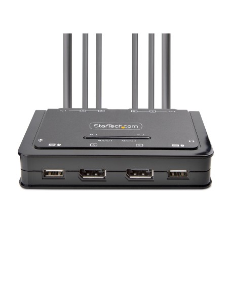 StarTech.com C2-DD46-UA2-CBL-KVM switch per keyboard-video-mouse (kvm) Nero