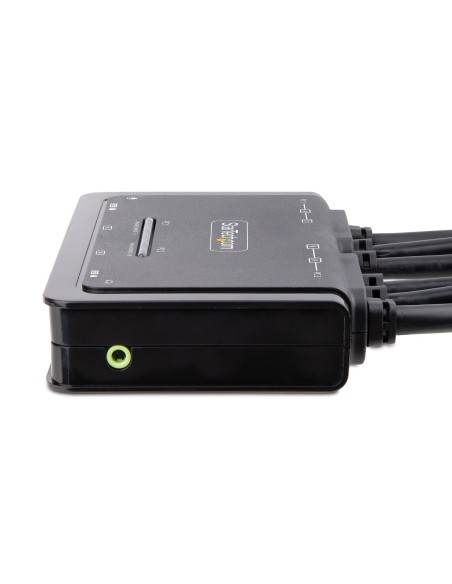 StarTech.com C2-DD46-UA2-CBL-KVM switch per keyboard-video-mouse (kvm) Nero